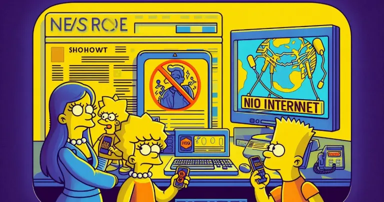 Klaim The Simpsons Ramalkan Internet Dunia Akan Mati Viral di Medsos, Ini Faktanya